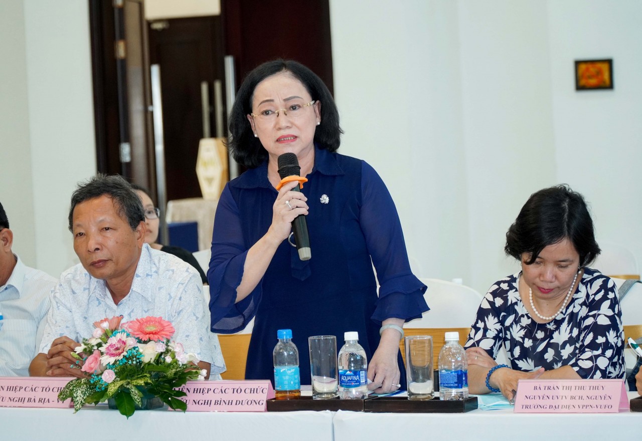 Liên hiệp các địa phương chia sẻ kinh nghiệm về công tác vận động viện trợ