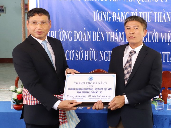 TP Đà Nẵng và tỉnh Attapeu (Lào): Đẩy mạnh hợp tác giáo dục, đầu tư và du lịch giai đoạn 2023-2027