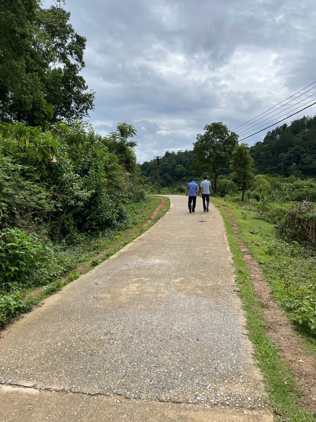 Thay màu con đường tới bản Pú Sung