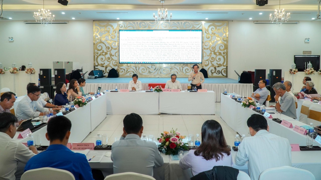 Hội nghị chia sẻ kinh nghiệm về công tác vận động viện trợ PCPNN và sơ kết hoạt động 6 tháng đầu năm 2022, Cụm 4.