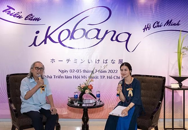 Triển lãm Ikebana Nhật Bản tại thành phố Hồ Chí Minh
