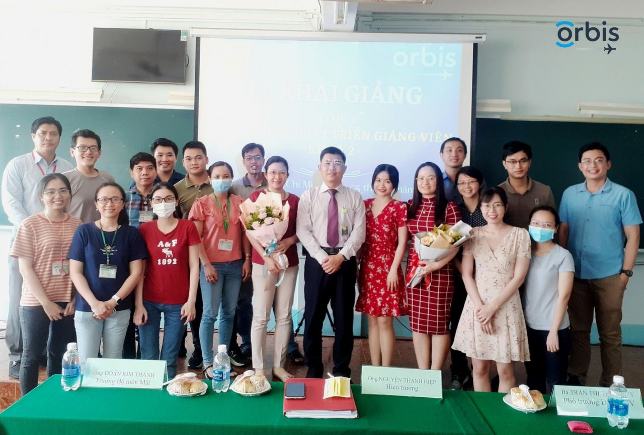 Orbis đào tạo và phát triển cho 15 giảng viên của Bộ môn Mắt