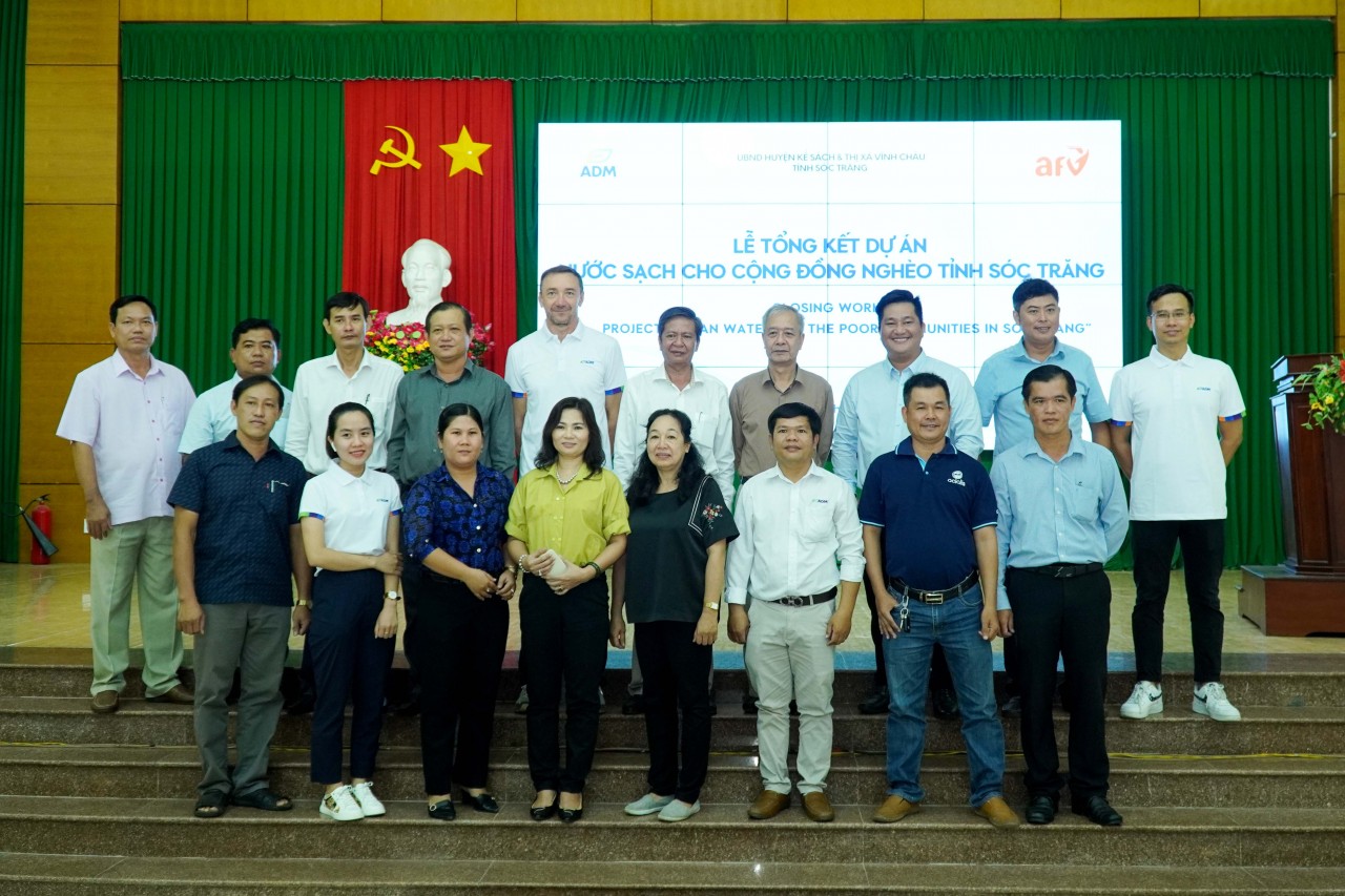 Sóc Trăng: 238 hộ gia đình nghèo ở nông thôn được tiếp cận nước sạch