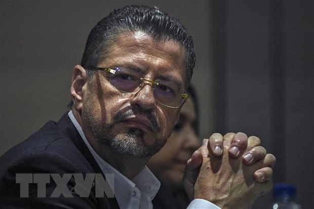 Tổng thống Costa Rica Rodrigo Chaves. (Ảnh: AFP/TTXVN)