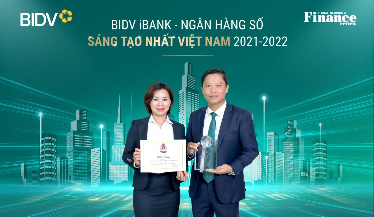 BIDV nhận 2 giải thưởng quốc tế của Tạp chí GBAF