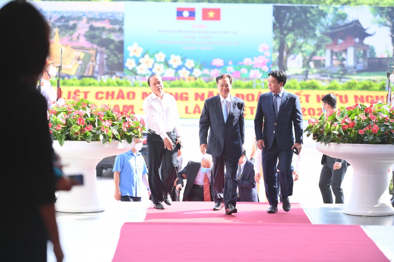 Khai mạc Lễ kỷ niệm 60 năm thiết lập quan hệ ngoại giao Việt Nam - Lào Khai mạc Lễ kỷ niệm 60 năm thiết lập quan hệ ngoại giao Việt Nam - Lào