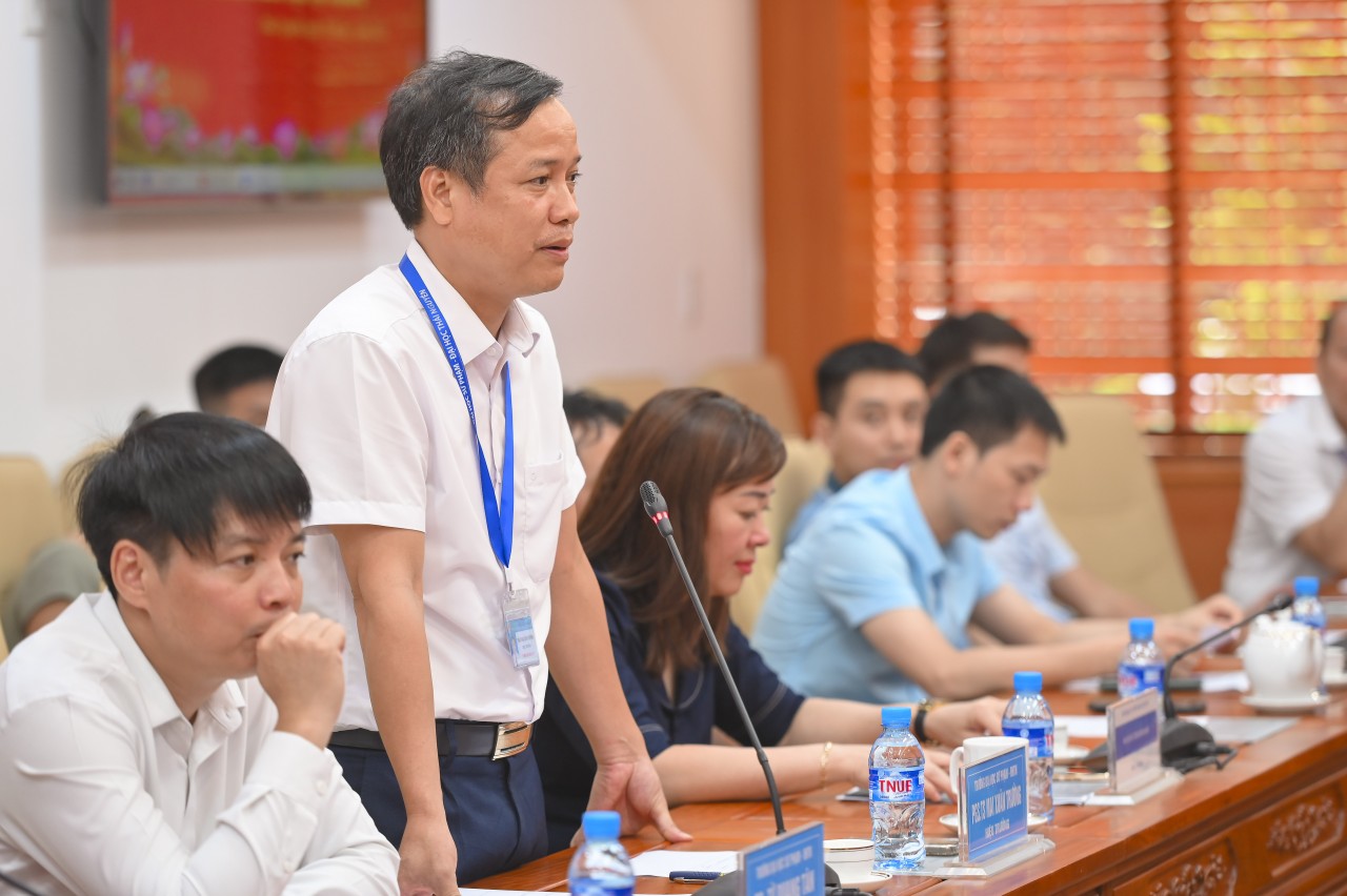 PGS.TS Mai Xuân Trường - Hiệu trưởng trường Đại học Sư phạm Thái Nguyên