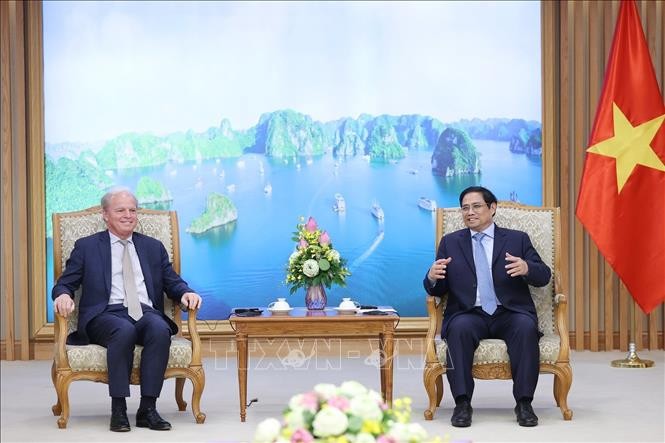 Thủ tướng tiếp Tổng Giám đốc Điều hành Ngân hàng Thế giới