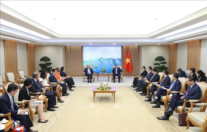 Thủ tướng tiếp Tổng Giám đốc Điều hành Ngân hàng Thế giới
