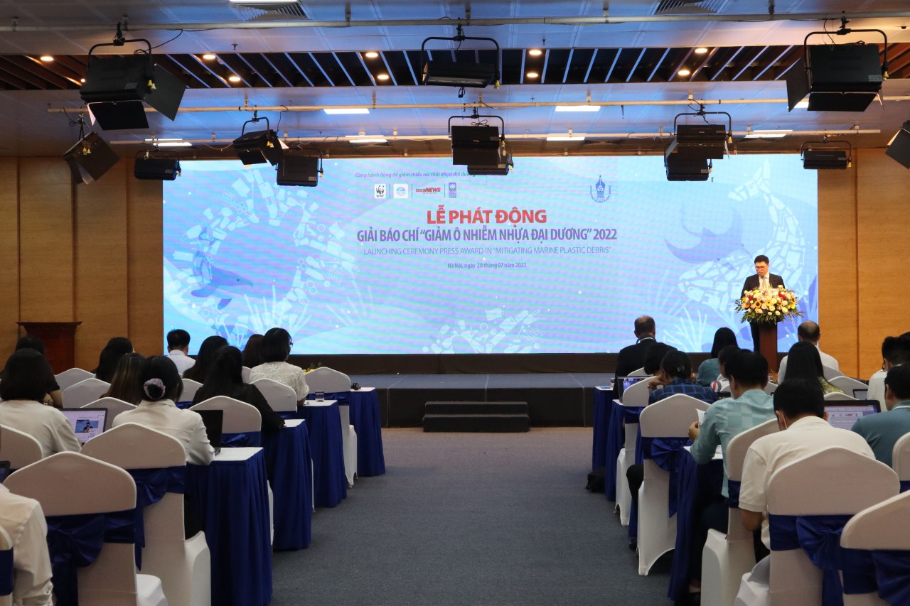 Giải báo chí “Giảm ô nhiễm nhựa đại dương” năm 2022 chính thức phát động vào ngày 20/7/2022 (Ảnh: Hạnh Trần).