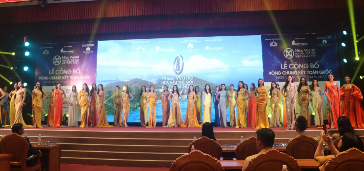Chung kết Cuộc thi Hoa hậu Thế giới Việt Nam năm 2022 sẽ tổ chức tại Bình Định