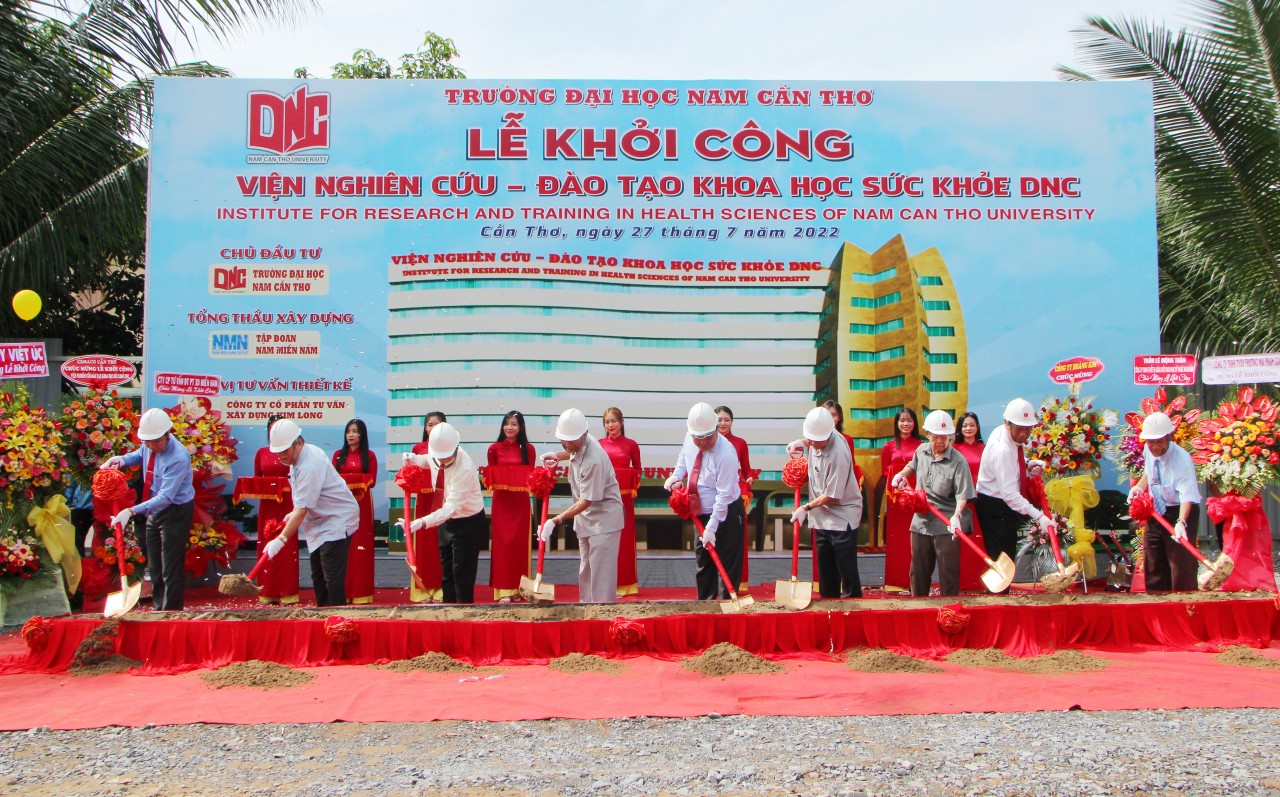 Cần Thơ: Khởi công Viện Nghiên cứu - Đào tạo khoa học sức khỏe theo tiêu chuẩn quốc tế