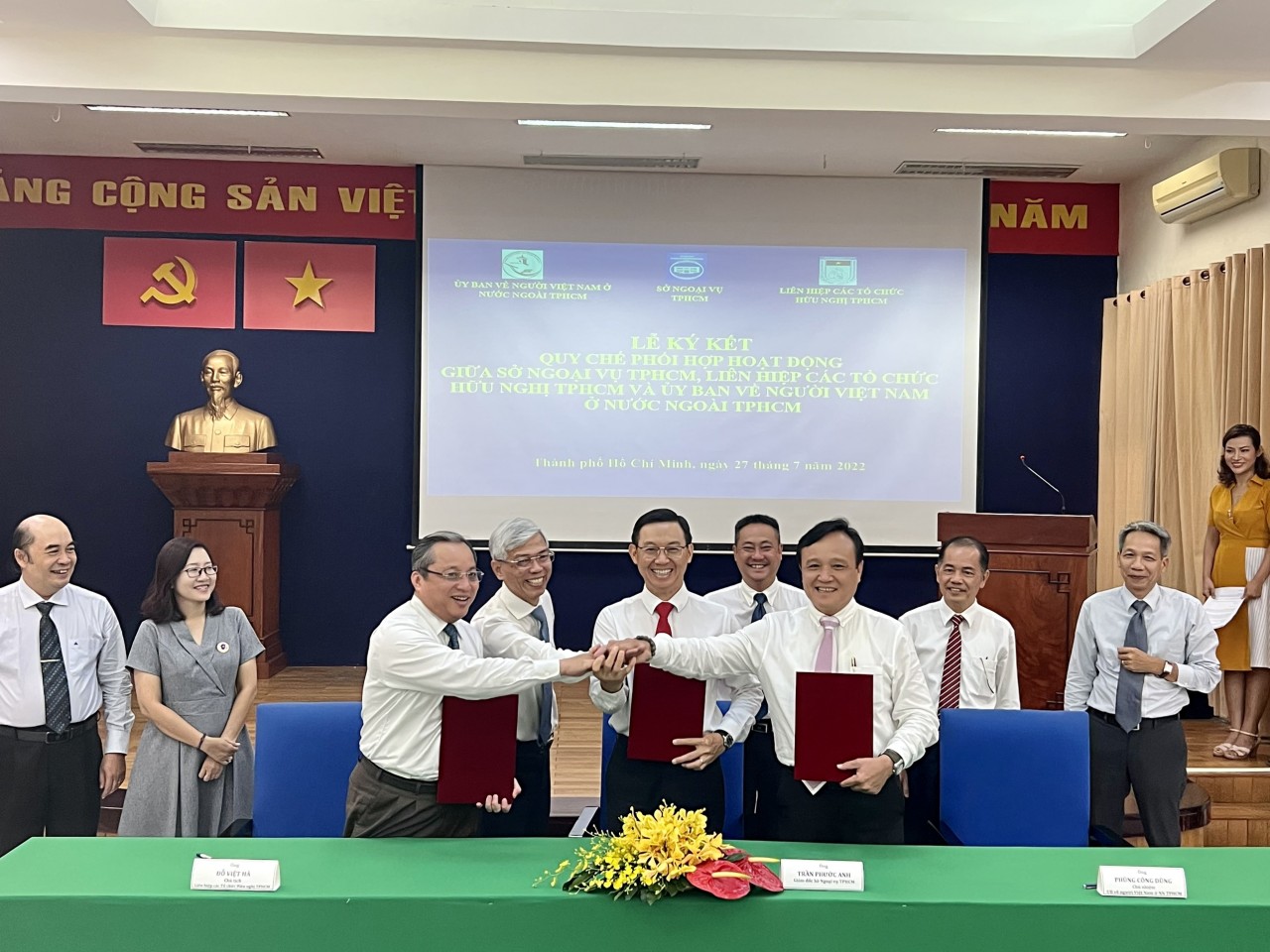 3 cơ quan của TP.HCM phối hợp hoạt động trong công tác đối ngoại