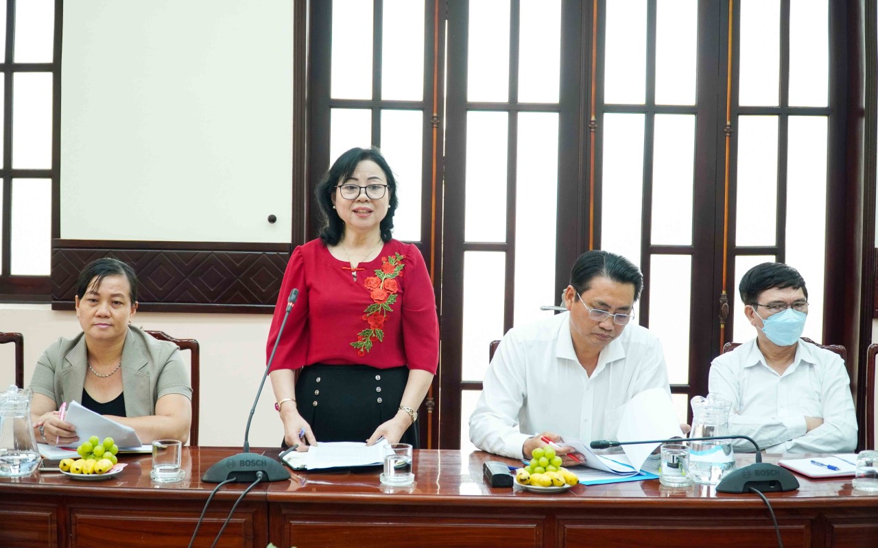 Đoàn công tác Ủy ban Công tác về các tổ chức phi chính phủ nước ngoài làm việc tại Trà Vinh