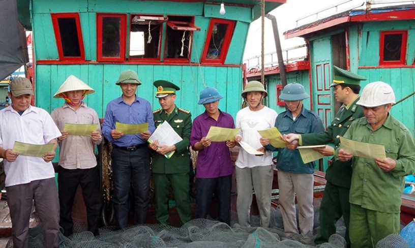 Hà Tĩnh: Đồn Biên phòng Lạch Kèn đẩy mạnh tuyên truyền triển khai đồng bộ các biện pháp nghiệp vụ để bảo vệ sự bình yên cho tuyến biên giới biển