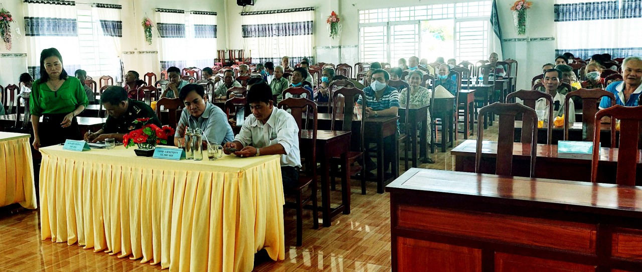 Tuyên truyền pháp luật về biên giới quốc gia cho cán bộ, nhân dân vùng biên giới An Giang