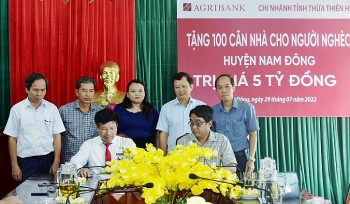 Hỗ trợ xây dựng 100 ngôi nhà cho người nghèo trên địa bàn huyện miền núi ở Thừa Thiên Huế