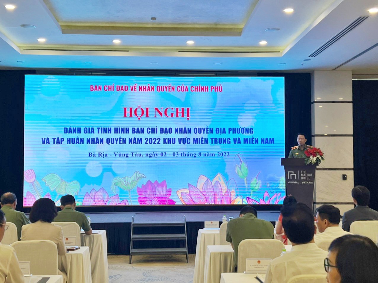 Trung tướng Lê Quốc Hùng, Ủy viên Ban Chấp hành Trung ương Đảng, Thứ trưởng Bộ Công an, Phó Trưởng ban Thường trực BCĐNQ Chính phủ.
