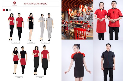 VIKOR chia sẻ bí quyết may đồng phục nhà hàng đẹp VIKOR chia sẻ bí quyết may đồng phục nhà hàng đẹp