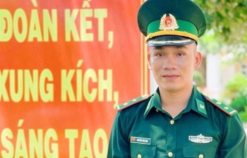 IMO gửi thư khen trung úy biên phòng vì đã có hành động dũng cảm cứu người trên biển