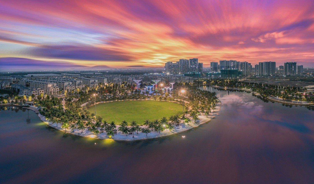 Toàn cảnh đại đô thị Vinhomes Grand Park (TP.Thủ Đức).