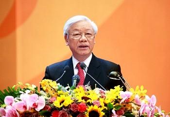 tong bi thu nguyen phu trong gui thu chuc mung bo tai nguyen va moi truong