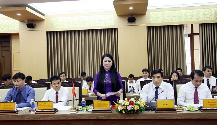 Tăng cường hợp tác hữu nghị giữa hai tỉnh Vĩnh Phúc và Luông Nậm Thà