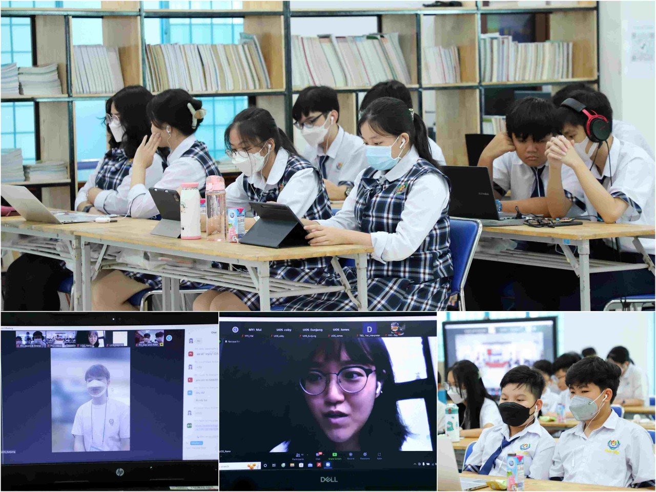 Học sinh sinh viên Việt Nam - Hàn Quốc kết nối trực tuyến giao lưu văn hóa
