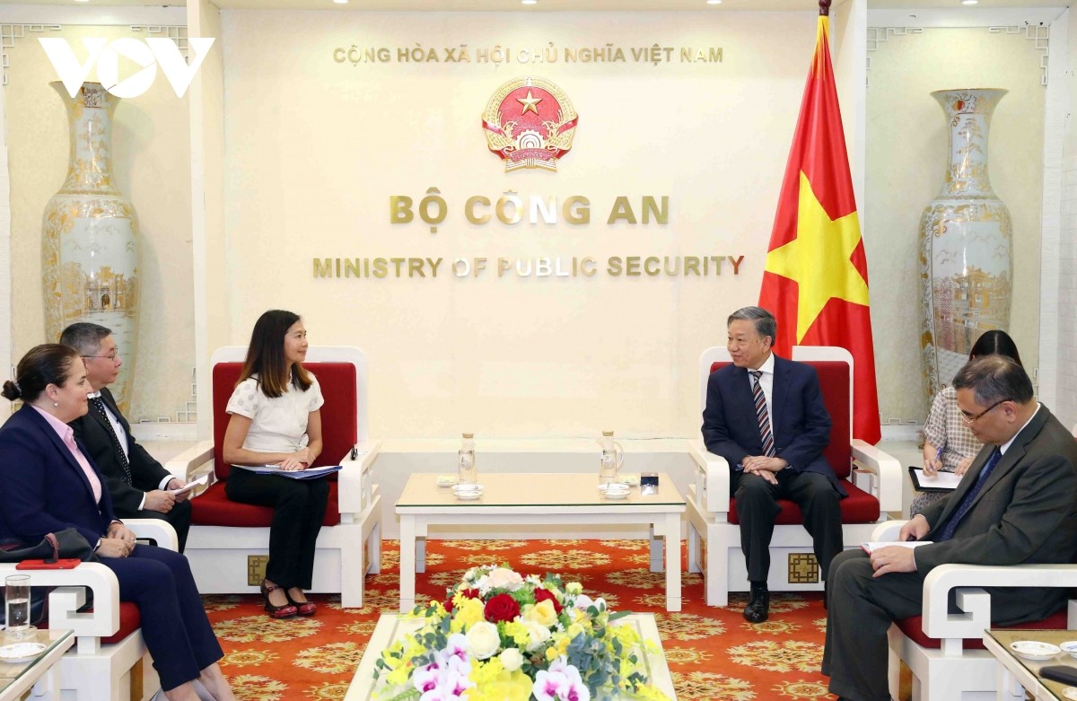 Bộ Công an Việt Nam luôn phối hợp chặt chẽ với các Cơ quan của Liên Hợp Quốc về phòng chống tội phạm, bình đẳng giới, an ninh an toàn