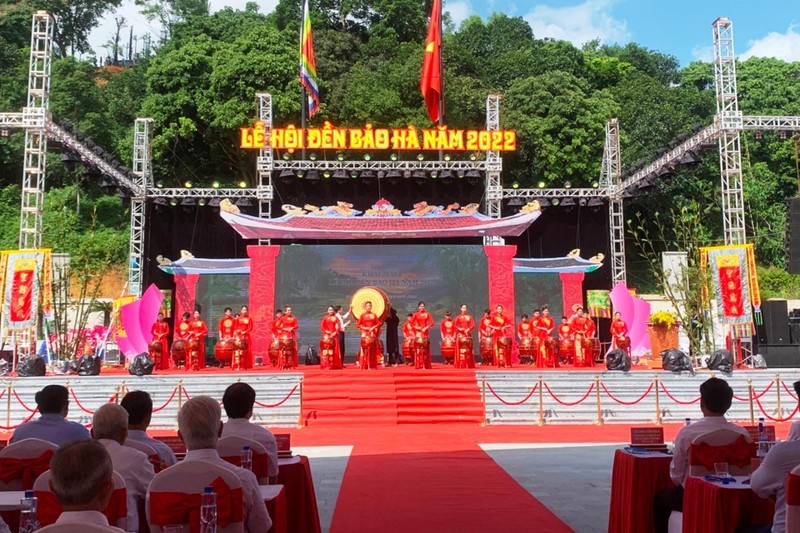 Lễ hội đền Bảo Hà tưởng nhớ Tướng quân Hoàng Bảy