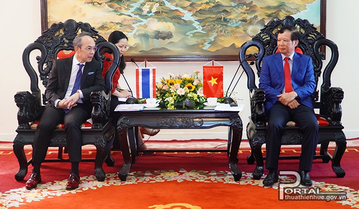 Tăng cường hợp tác giữa Thừa Thiên Huế với các tỉnh của Thái Lan