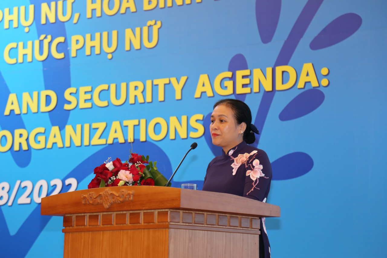Thúc đẩy chương trình nghị sự phụ nữ, hòa bình và an ninh