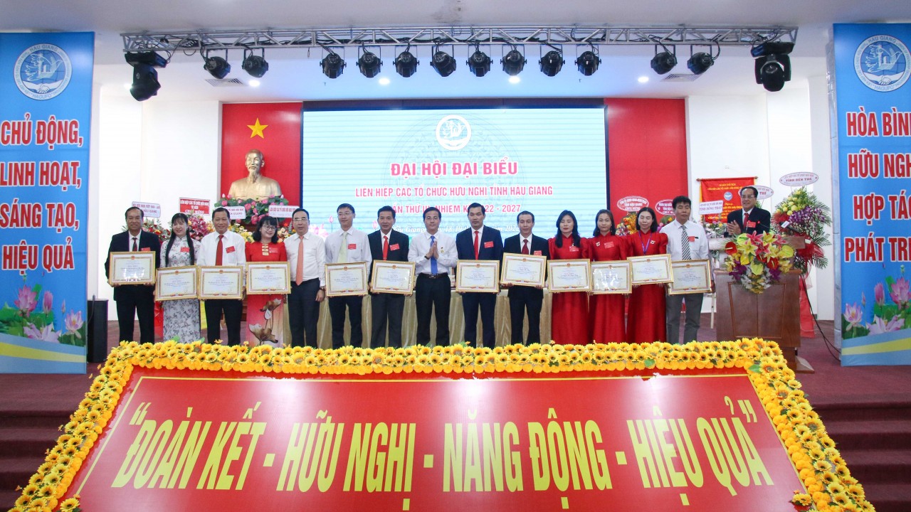 Liên hiệp các tổ chức hữu nghị Hậu Giang: Phát huy tốt vai trò đối ngoại nhân dân tại địa phương