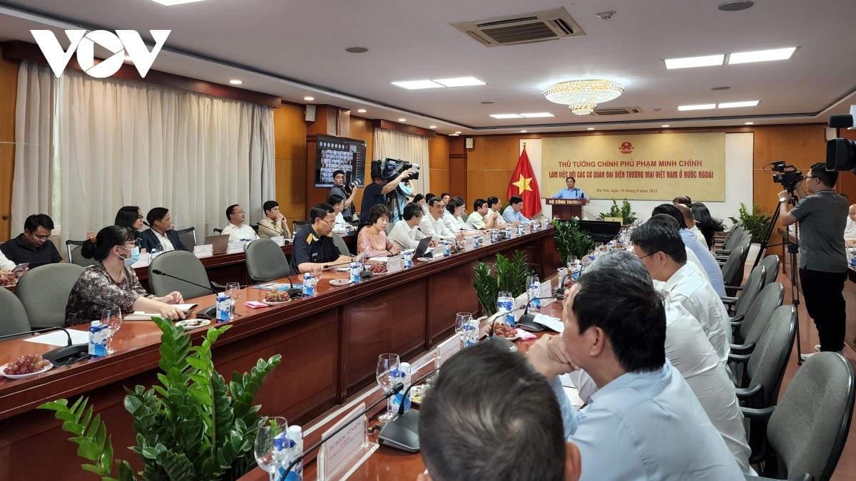 Thủ tướng làm việc trực tuyến về phát triển thị trường nước ngoài