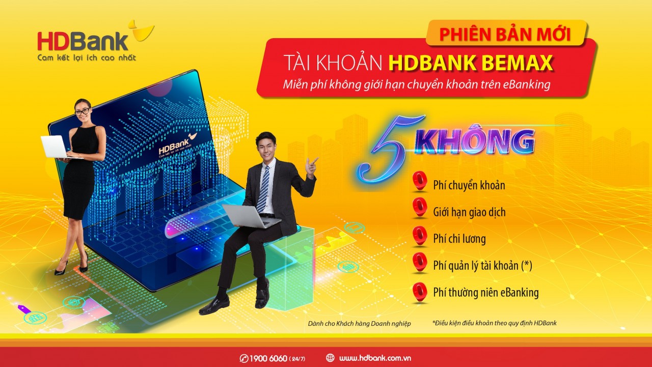 Doanh nghiệp hưởng nhiều lợi ích từ tài khoản online chuyển tiền miễn phí