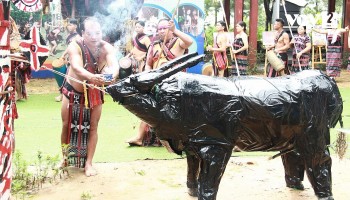 Lễ mừng lúa mới của đồng bào Cơ Tu – lễ hội của tình đoàn kết