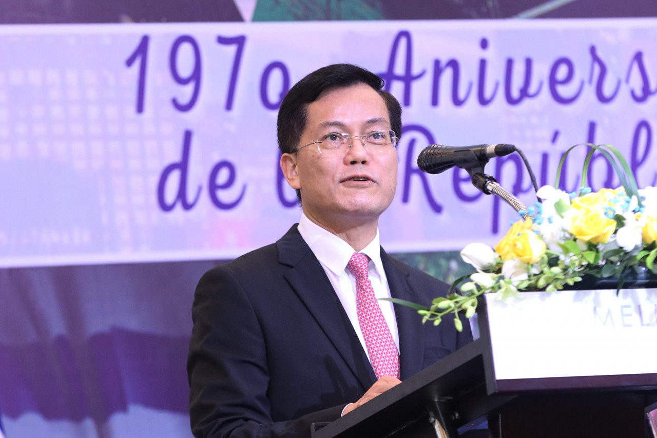 Thứ trưởng Bộ Ngoại giao Hà Kim Ngọc cho rằng, nhân dân Việt Nam và U-ru-goay có sự đồng điệu về tinh thần cách mạng (Ảnh: Thu Hà).