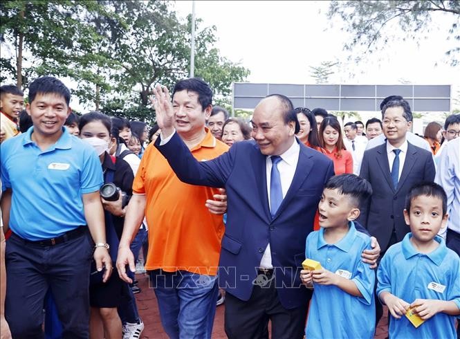 Chủ tịch nước dự Ngày hội tới trường của các em nhỏ mồ côi do COVID-19 Chủ tịch nước dự Ngày hội tới trường của các em nhỏ mồ côi do COVID-19