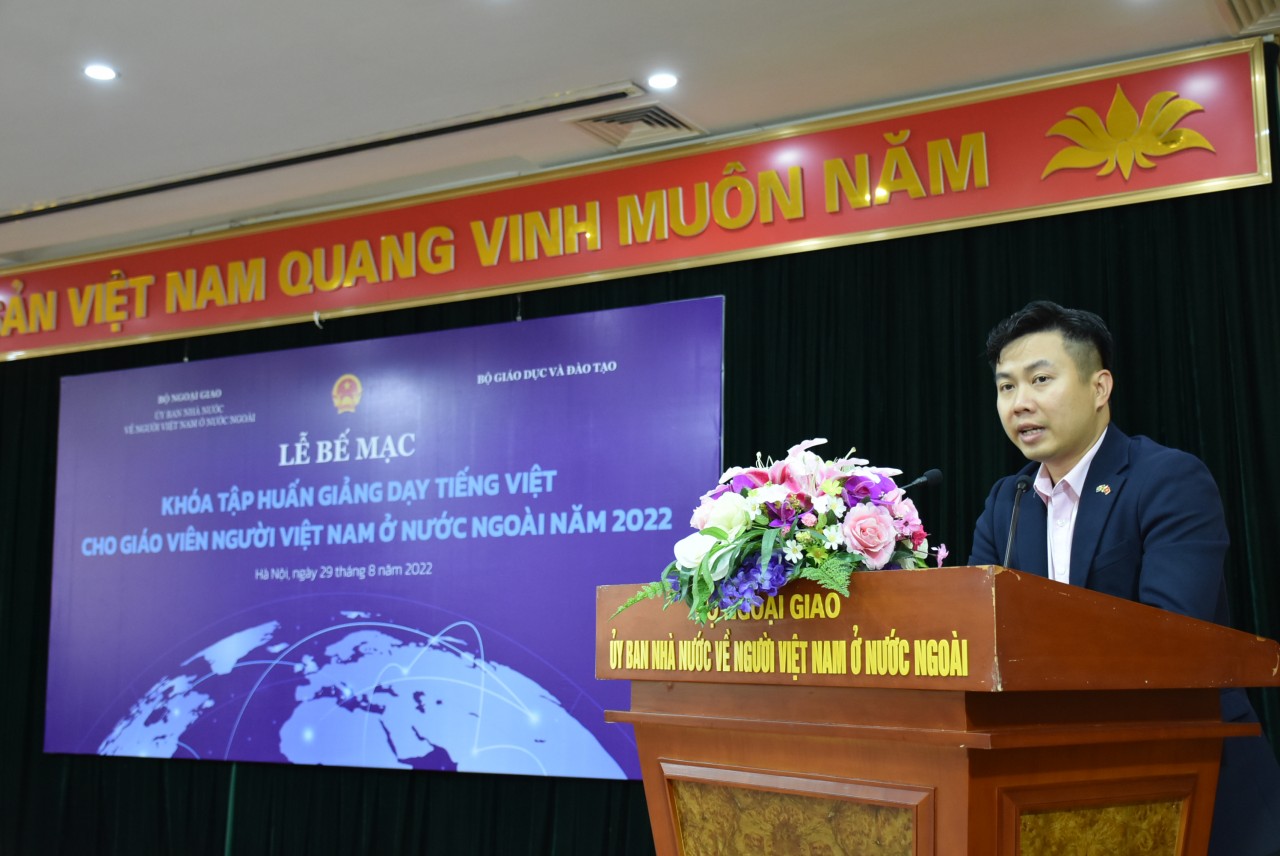 Bế mạc khóa tập huấn giảng dạy tiếng Việt: