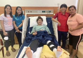 Tuyển thủ Chương Thị Kiều được Vinmec phẫu thuật thành công 2 gối cùng lúc