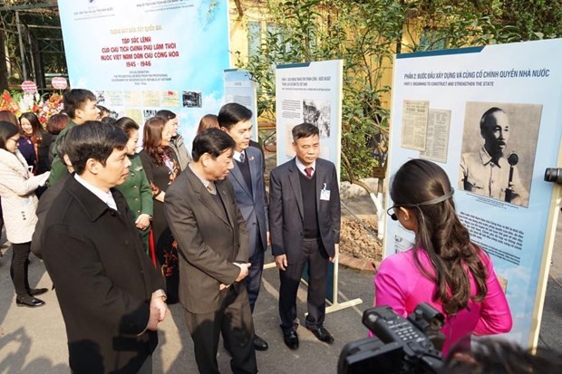 Thăm nơi lưu giữ Tập Sắc lệnh của Chủ tịch Chính phủ lâm thời Việt Nam | Văn hóa | Vietnam+ (VietnamPlus)