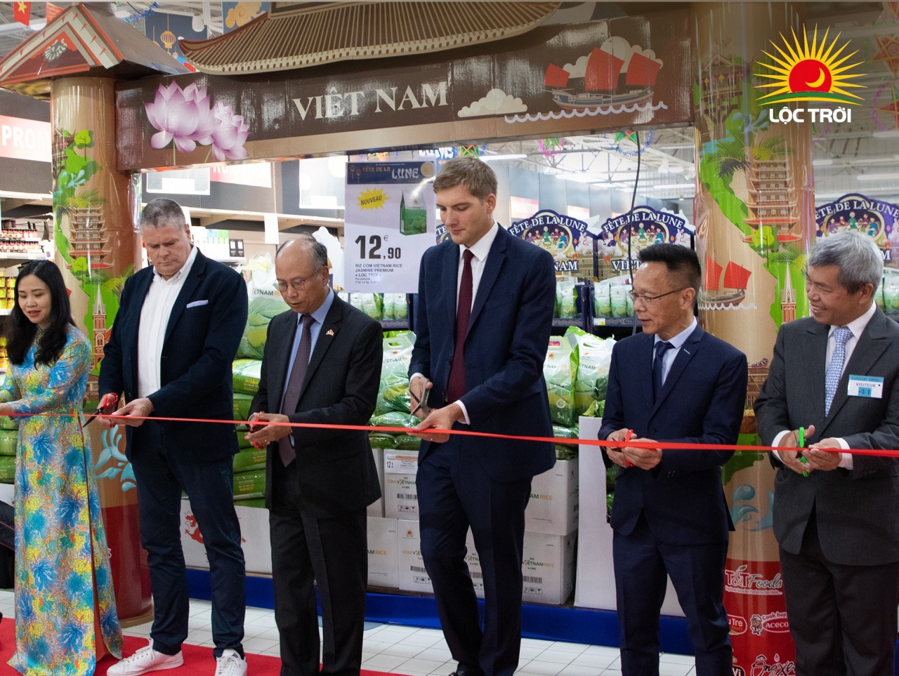“Cơm ViệtNam Rice” của LTG lên kệ tại E.Leclerc