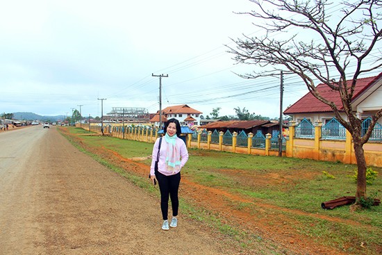 Một góc huyện Đắc Chưng (Sê Kông, Lào).