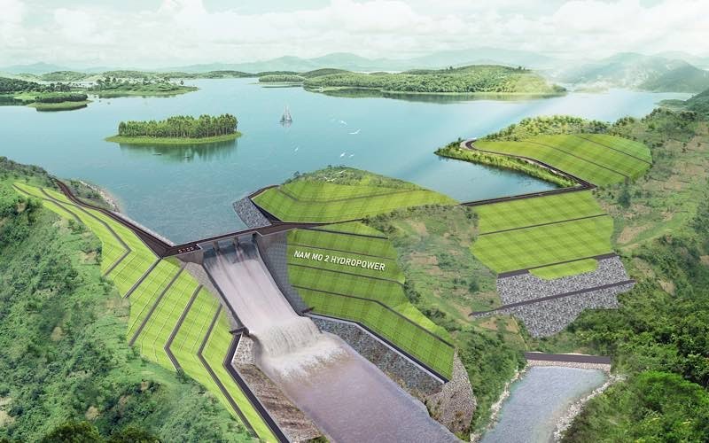 Nhà máy Thủy điện Nam Mo 2 đặt tại tỉnh Xieng Khouang, Lào, có tổng công suất 120MW dự kiến có thể chính thức vận hành vào cuối năm 2022.