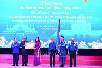 Khai mạc chương trình Gặp gỡ hữu nghị thanh niên Việt Nam - Lào