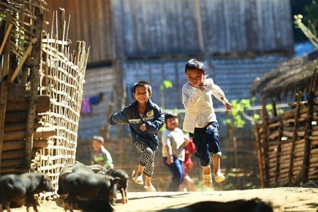 Trẻ em vùng cao. (Ảnh minh họa. Nguồn: TTXVN)