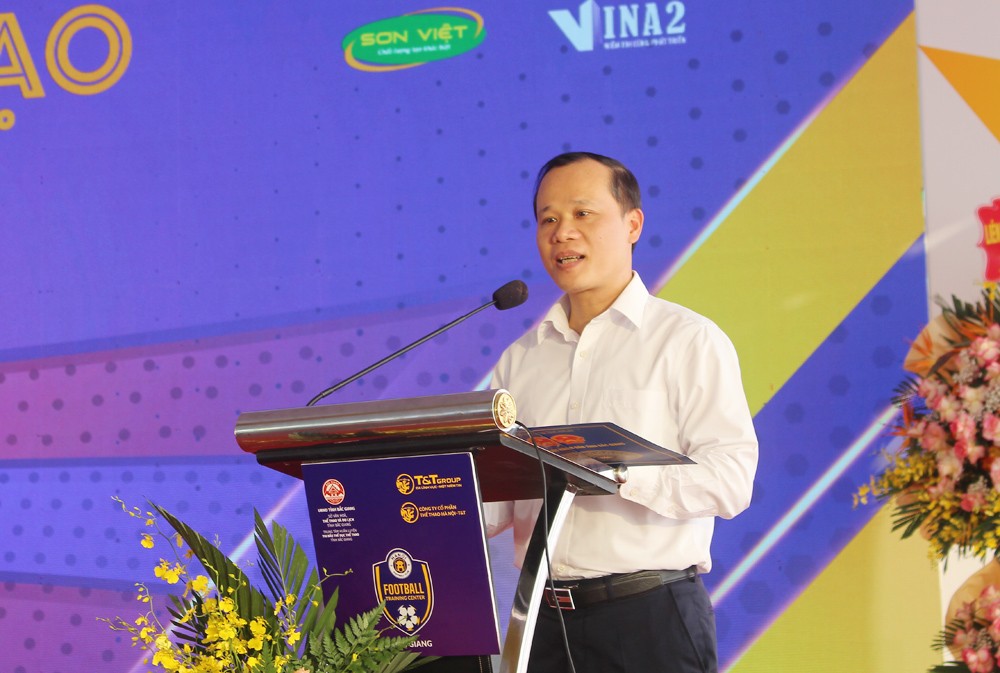 CLB bóng đá Hà Nội khánh thành trung tâm đào tạo bóng đá trẻ tại Bắc Giang