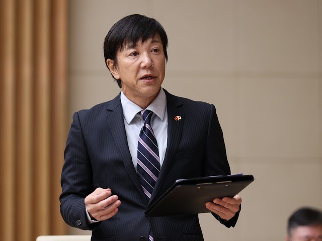 Ông Nakajima Takeo – Trưởng đại diện JETRO Hà Nội: 