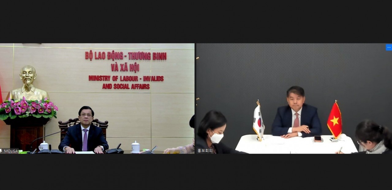Thứ trưởng Nguyễn Bá Hoan và Thứ trưởng Joo Yoong – joon