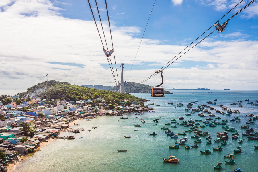 Cáp treo Sunworld ở Phú Quốc là một trải nghiệm nhất định phải thử
